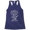 world's greatest farter i mean father Racerback Tank