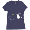 black cat magic Ladies Fitted T-Shirt