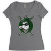 arrow ducks Women's Triblend Scoop T-shirt