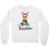 merry cristmas reindeer Crewneck Sweatshirt