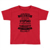 Super Cool Stepdad Of A Freaking Awesome Granddaughter Toddler T-shirt