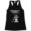 anxious cat Racerback Tank