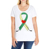 Humboldt Ribbon Ladies Curvy T-Shirt