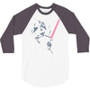 banksy cool darth 3/4 Sleeve Shirt