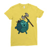 dungeons and dragons dice Ladies Fitted T-Shirt