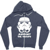 support the troops Zipper Hoodie