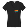 LGBT Pocket Women's V-Neck T-Shirt