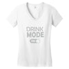 drink mode on Women's V-Neck T-Shirt