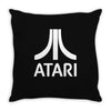 atari  adult humor  funny 80's classic retro vintage gamer Throw Pillow