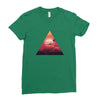 Triangle Ladies Fitted T-Shirt