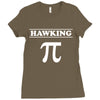 Steven Hawking Ladies Fitted T-Shirt