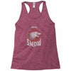 snow Racerback Tank