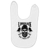 lumberjack skull Baby Bibs
