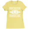 thumb wrestling champion 1984 Ladies Fitted T-Shirt
