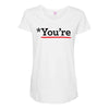 you're Maternity Scoop Neck T-shirt