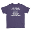 Smartass July Girl Youth Tee