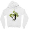 pixel dreams Zipper Hoodie
