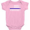 Vintage American Flag Baby Onesie