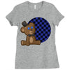 freddy plushie Ladies Fitted T-Shirt