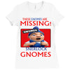 Sherlock Gnomes Ladies Fitted T-Shirt
