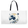 the great wave off sound Weekender Totes
