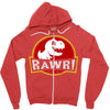 rawr! Zipper Hoodie