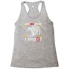don't mess with me i shoot Racerback Tank