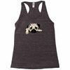 ruff patch rescue mascot Racerback Tank