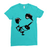 panda Ladies Fitted T-Shirt