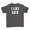 i like cats Youth Tee