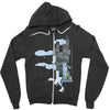 rain, rain, go away Zipper Hoodie