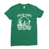 roller derby   zombie Ladies Fitted T-Shirt