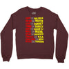 fight, dream, lead! Crewneck Sweatshirt