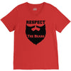 respect the beard V-Neck Tee