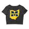 ohio for michigan Crop Top