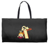 Calvin and hobbes Weekender Totes