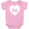 little mix logo heart Baby Bodysuit