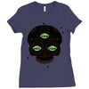 see no evil off Ladies Fitted T-Shirt
