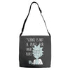 not for smart people Adjustable Strap Totes