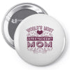 world's most awesome mom Pin-back button