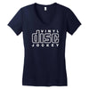 vinyl disc jockey dj Women's V-Neck T-Shirt