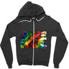 jake paul text paradise Zipper Hoodie