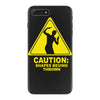 caution shapes being thrown printed iPhone 7 Plus Case
