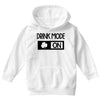 drink mode on Youth Hoodie