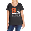 hiking old paths new adventure Ladies Curvy T-Shirt