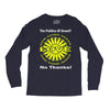political the 80's 60's hippy anti capitalism Long Sleeve Shirts