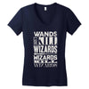 wizards kill wizards Women's V-Neck T-Shirt