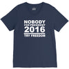 nobody for president try freedom anarchy V-Neck Tee