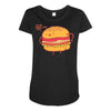 big buns Maternity Scoop Neck T-shirt