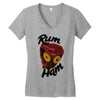 rum ham Women's V-Neck T-Shirt